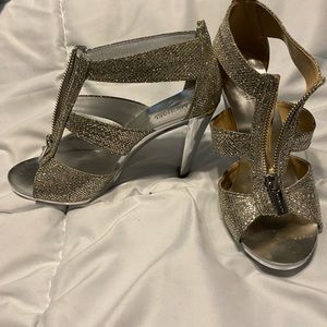 Michael Kors Silver Heels